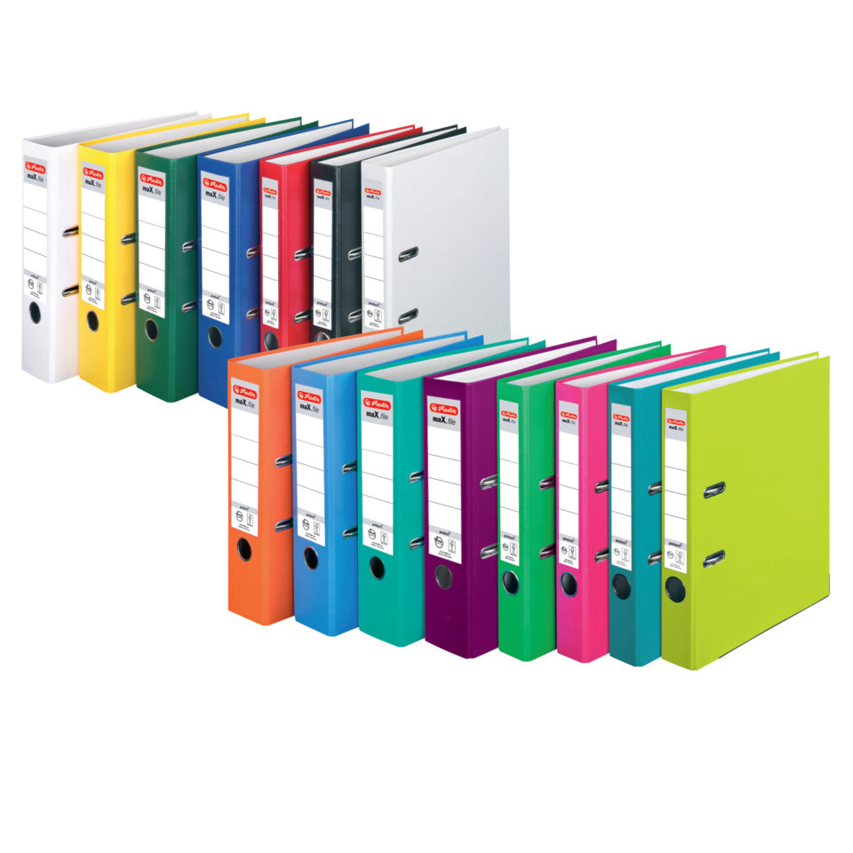 Ordner maX.file protect, A4, 50mm, gelb HERLITZ 300007122 HERLITZ 300007122 5451307 PP Color
