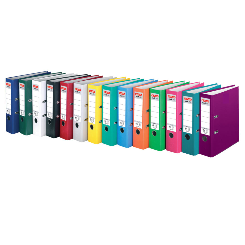Ordner maX.file protect, A4, 80mm, schwarz HERLITZ 300007144 HERLITZ 300007144 5480801 PP Color