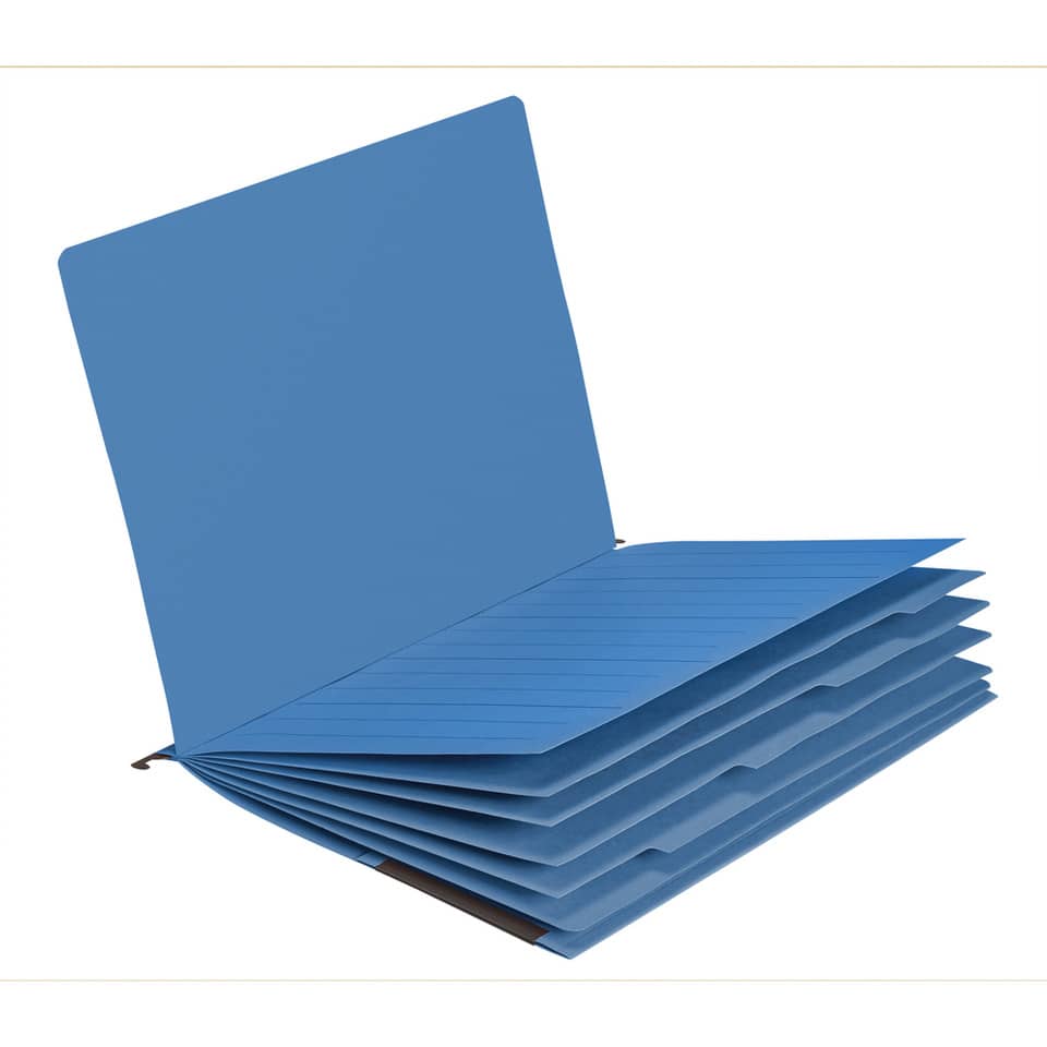 Projekt- und Personalhefter UniReg, A4, 230g/m², kaufmännische Heftung, blau FALKEN 15046527 FALKEN 15046527 230g UniReg 7 Fächer