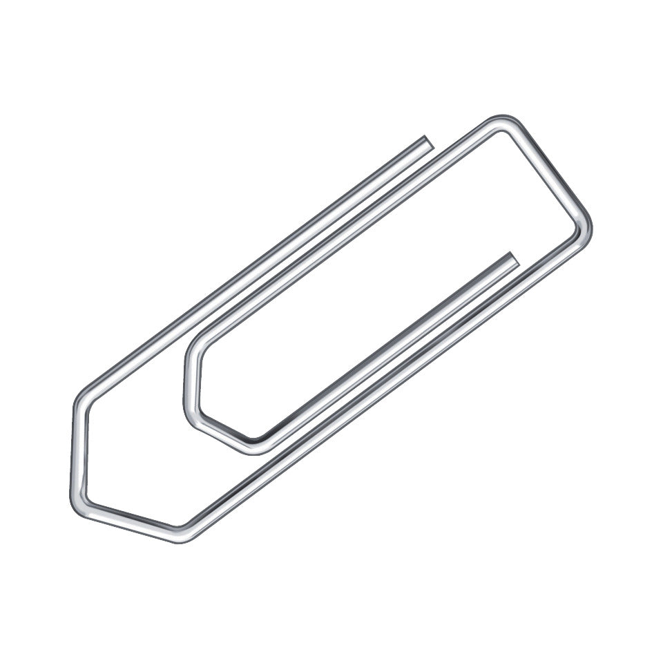 Büroklammer, 26mm, 100 Stück, verzinkt Q-CONNECT KF01307 Q-CONNECT KF01307 verz.spitz