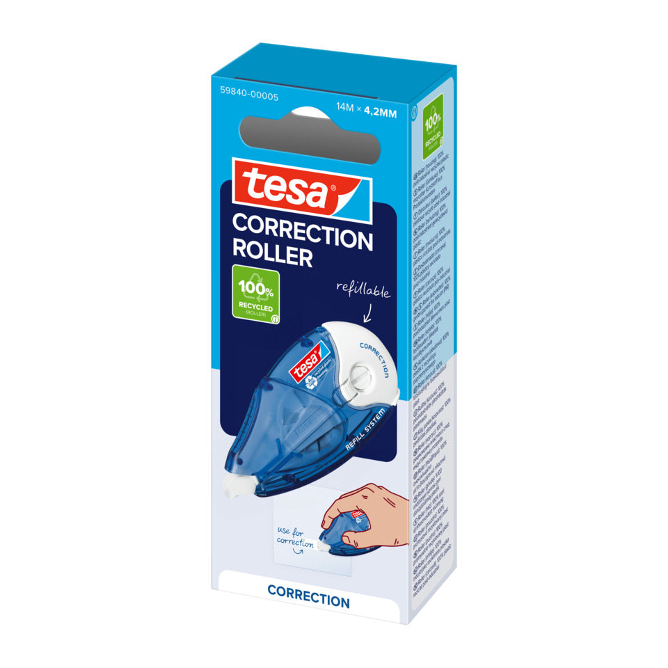 Korrekturroller ecoLogo®, 4,2mm, nachfüllbar TESA 59840-00005-05 TESA 59840-00005-05 Nachfüllbar