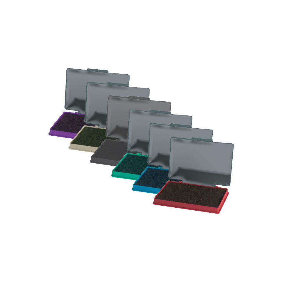 Stempelkissen Gr. 2, 7x11cm, blau Q-CONNECT KF25209 Q-CONNECT KF25209 7x11cm