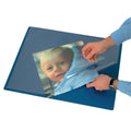 Schreibunterlage, 63x50cm, blau Q-CONNECT KF26799 Q-CONNECT KF26799 PP inkl.Folie