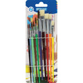 Pinselset, 6 Haar-+4 Borstenpinsel STYLEX 35065A