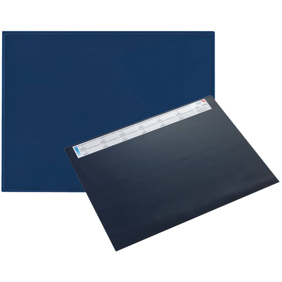 Schreibunterlage Durella, 40x53 cm, Kunststoff, abwaschbar, rutschfest, blau LÄUFER 40535 LÄUFER 40535 Durella