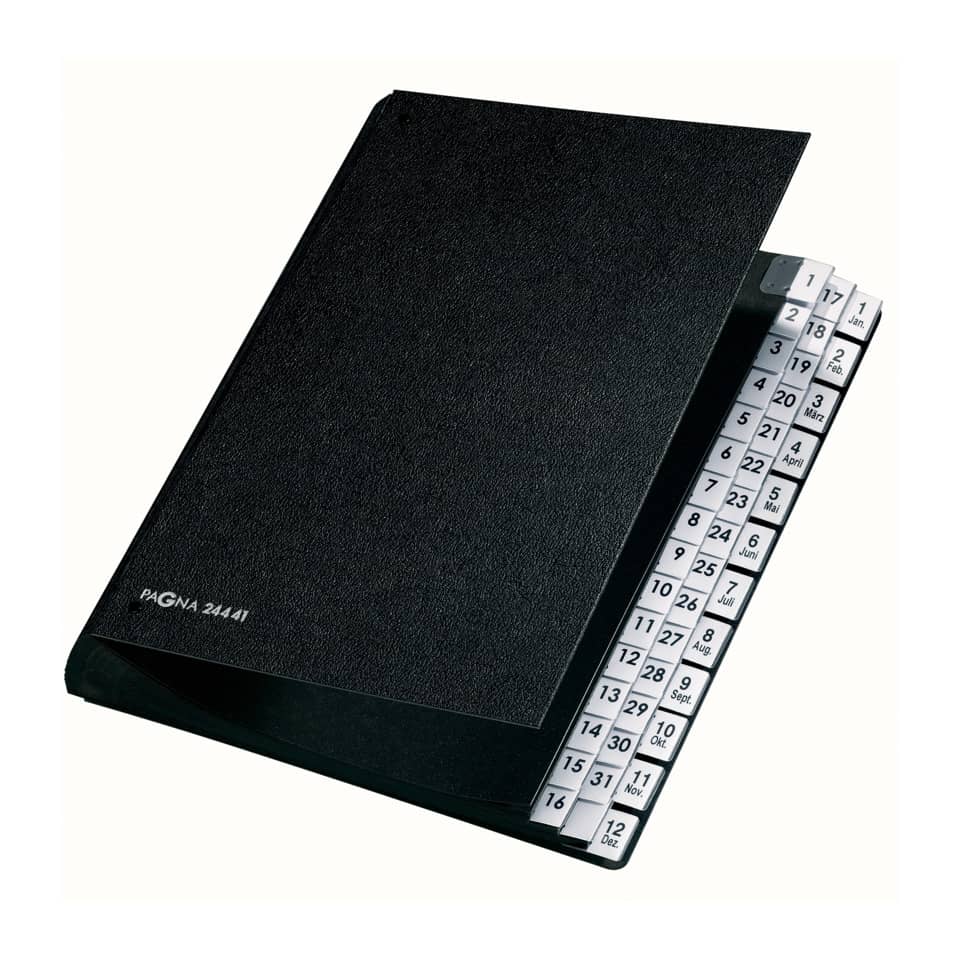 Pultordner Classic, 44-teilig, schwarz PAGNA 24441-04