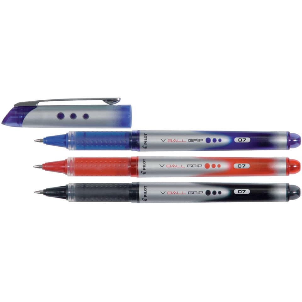 Tintenroller V-Ball Grip 07, 0,4mm, rot PILOT BLN-VBG7-R 2232002 PILOT 2232002 BLN-VBG7-R