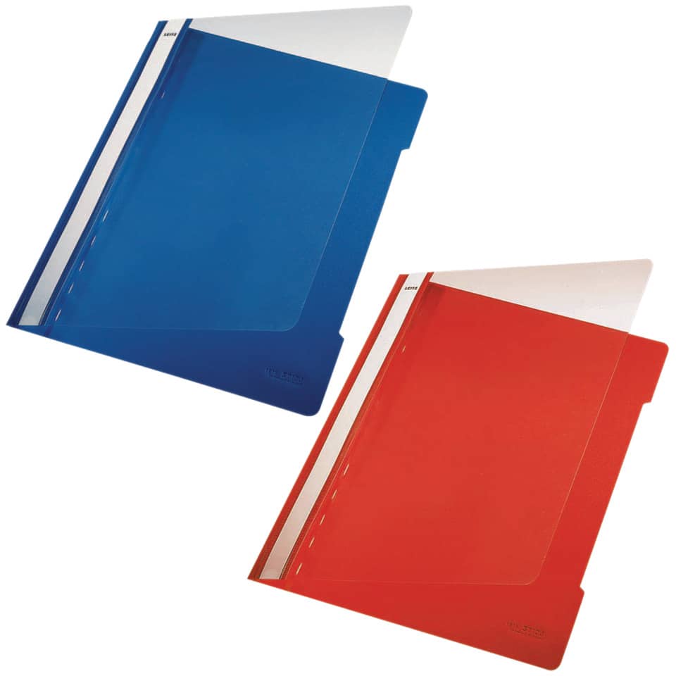 Schnellhefter Plastik, A4, blau LEITZ 4191-00-35 LEITZ 41910035 Plastik