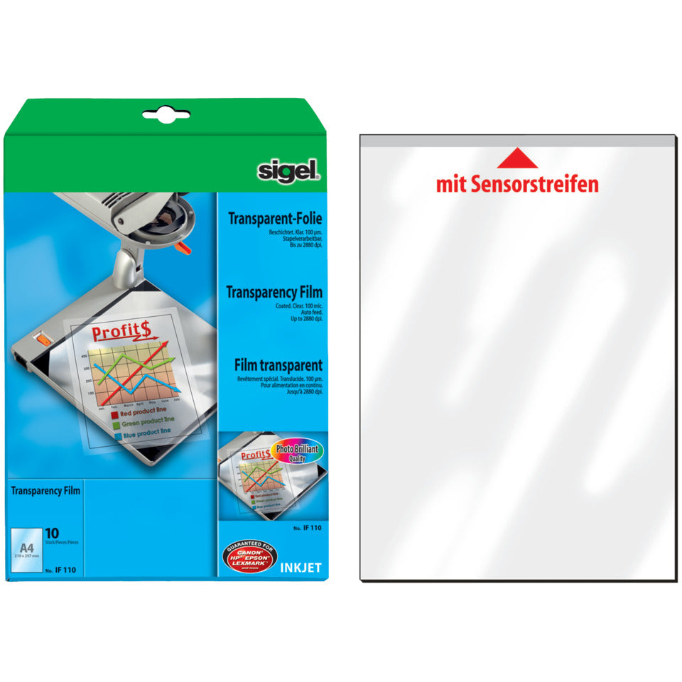 Inkjet Fotopapier Ultra, A4, 100g/m², 10 Blatt SIGEL IF110 SIGEL IF110 10BL