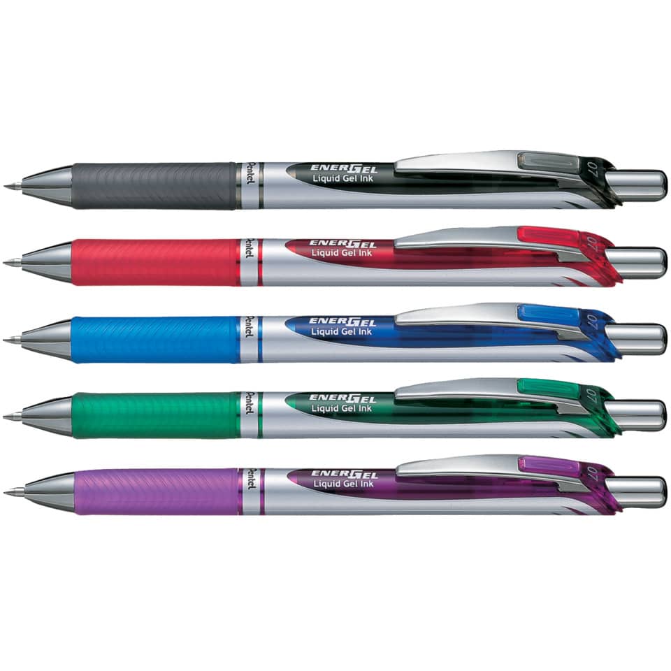 Gel-Tintenroller Liquid EnerGel BL77, 0,35mm, blau PENTEL BL77-CO