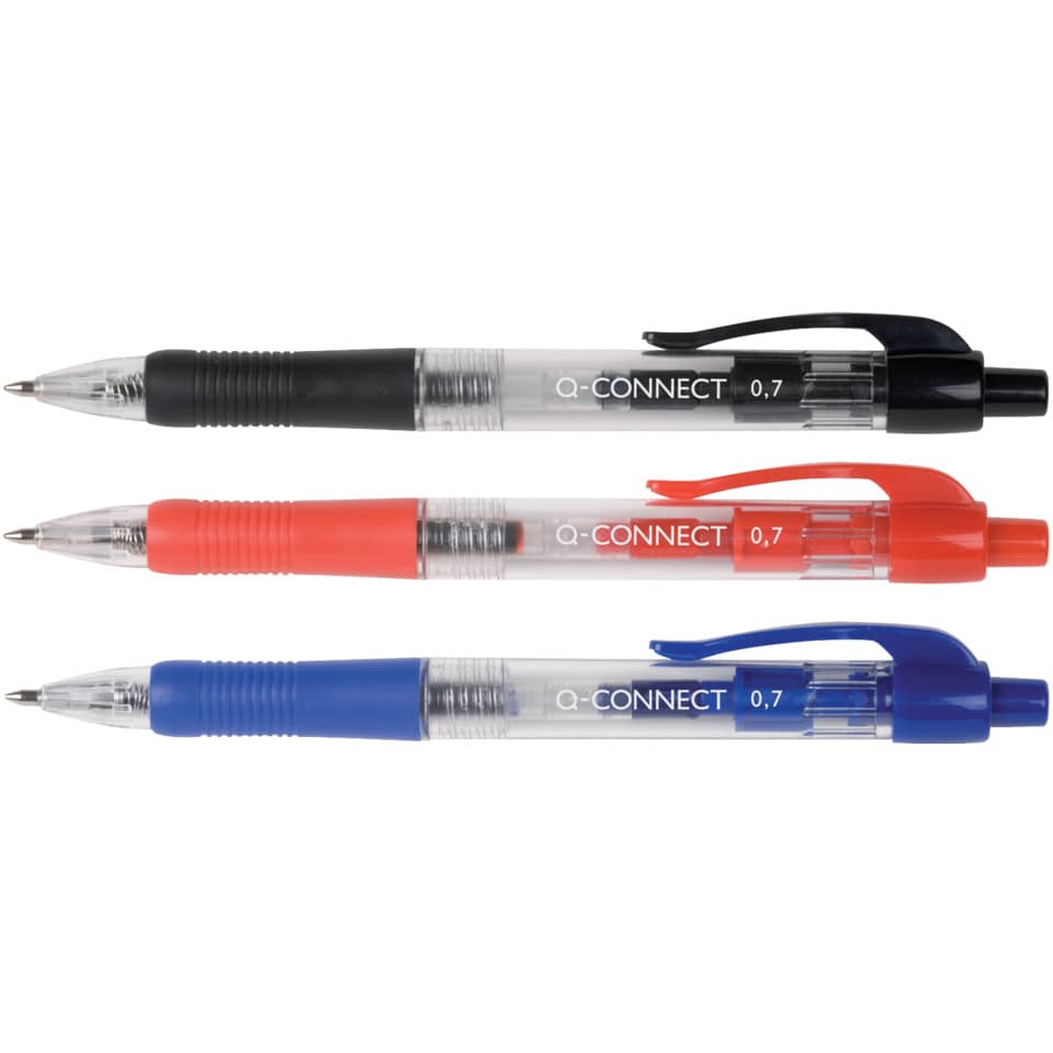 Kugelschreiber, M, blau Q-CONNECT KF00268