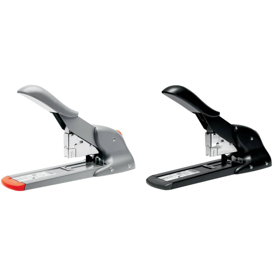 Blockheftgerät HD110, 110 Blatt, Einlegetiefe 66 mm, schwarz/silber RAPID 21080816 RAPID 21080816  schwarz/chrom