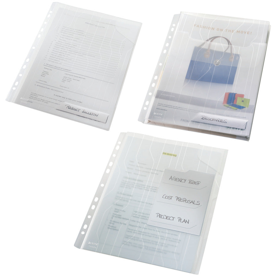 Hülle CombiFile, Maxi, PP, 3 Stück, farblos LEITZ 47270003 LEITZ 47270003  CombiFile