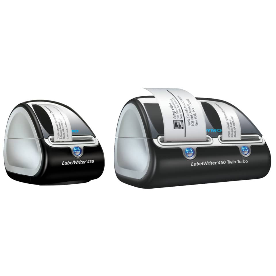 Etikettendrucker LabelWriter™ 450 twin turbo, mit 2 Druckwerken, 300 dpi DYMO S0838870 DYMO S0838870 Turbo BB