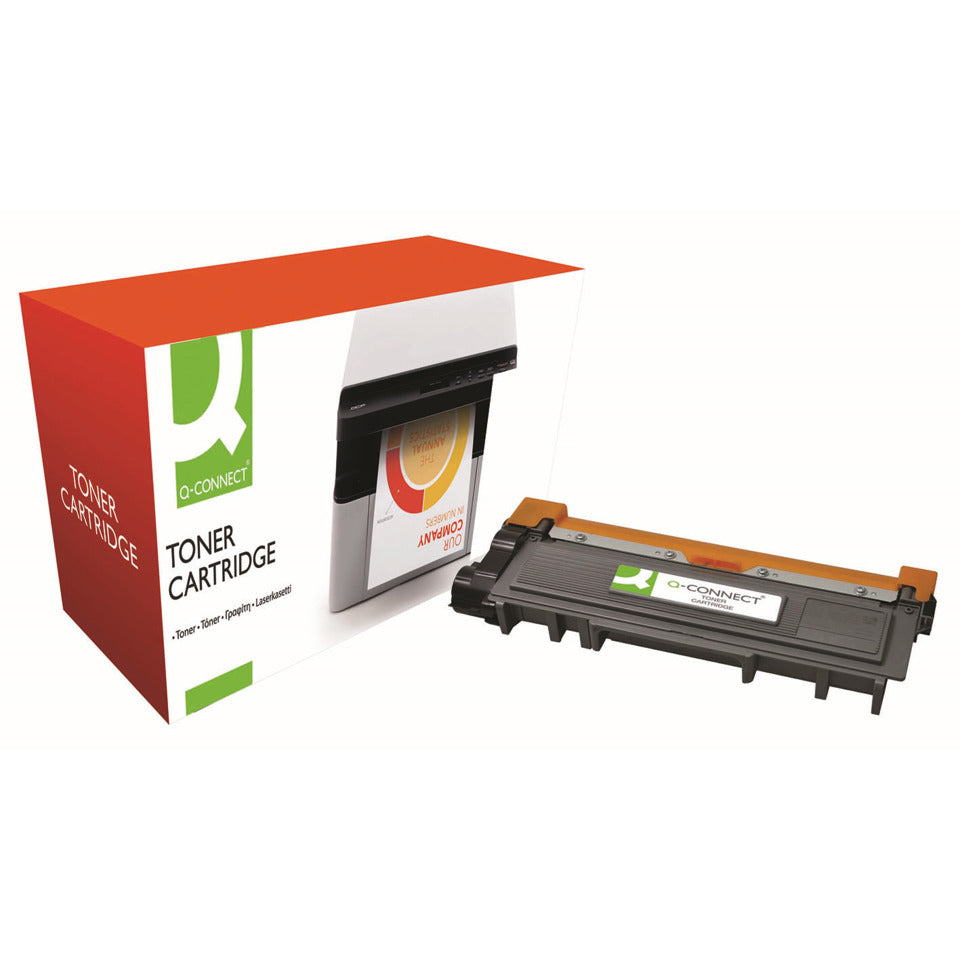 Lasertoner ersetzt Brother TN2310, 1.200 Seiten, schwarz Q-CONNECT KF18560 Q-CONNECT KF18560 Ersetzt TN2310
