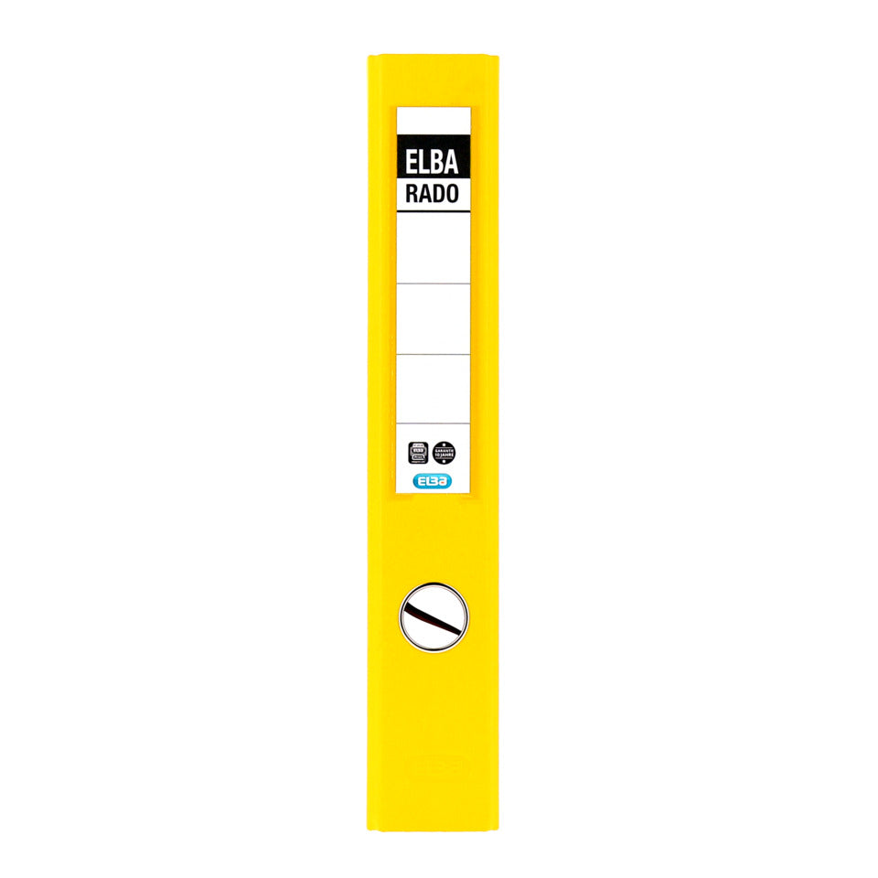 Ordner rado plast, A4, 50mm, gelb ELBA 100022620 ELBA 100022620 10494GB