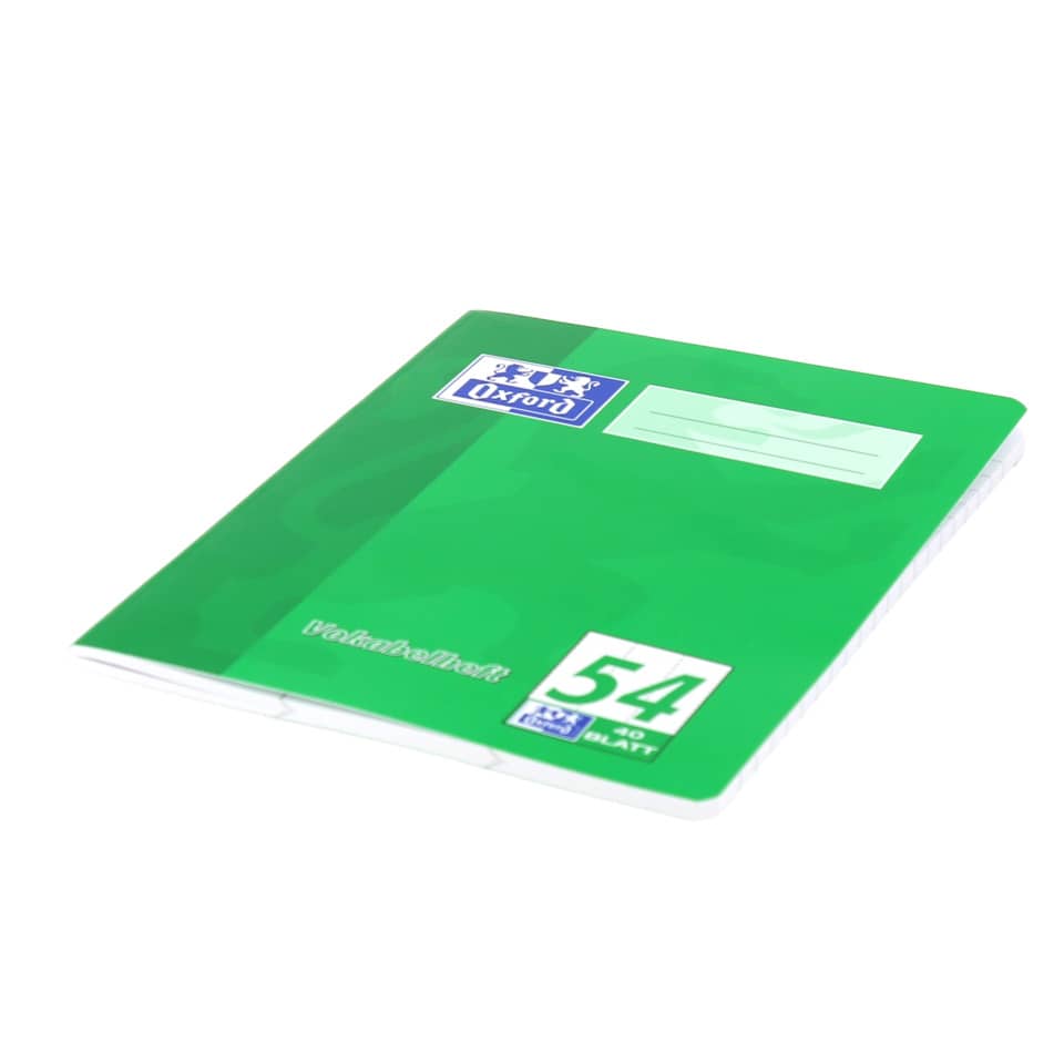 Vokabelheft, A5, 40 Blatt, Lin.54, liniert OXFORD 100050390