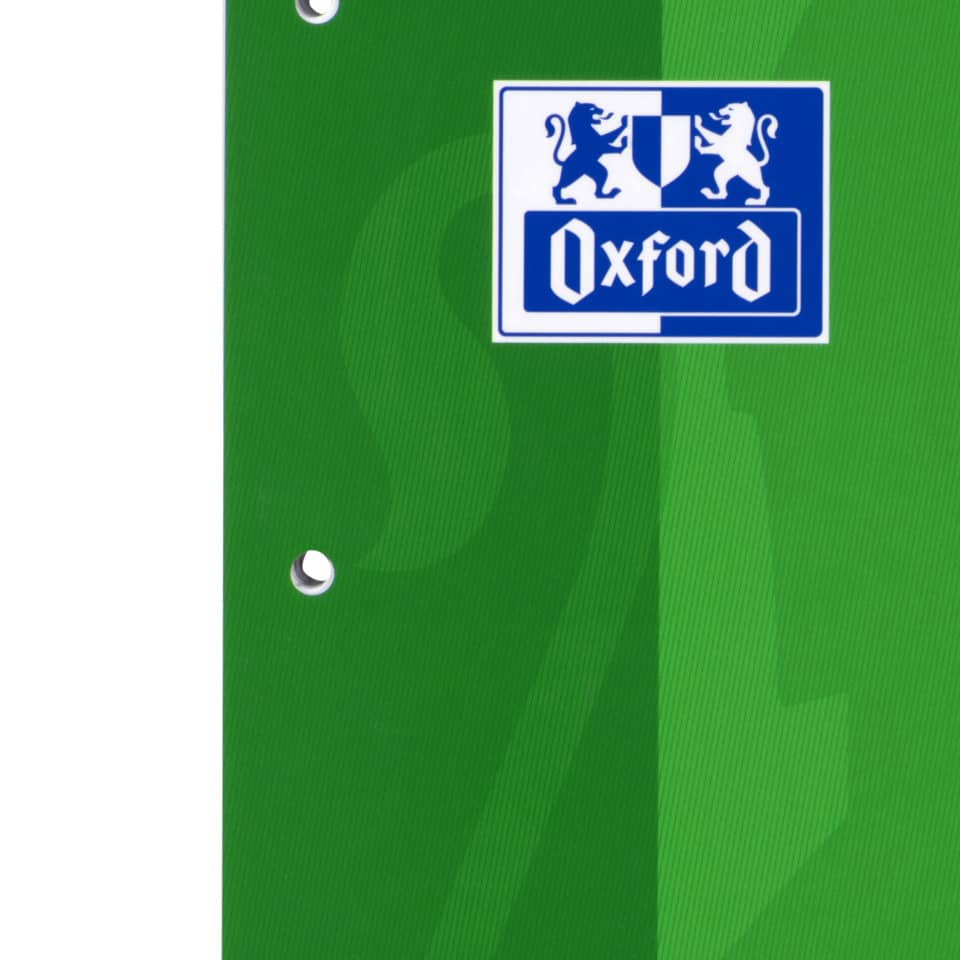 Collegeblock Linkshänder, A4+, 80 Blatt, Lin.38, kariert, grün OXFORD 100050405 OXFORD 100050405 Linksh.