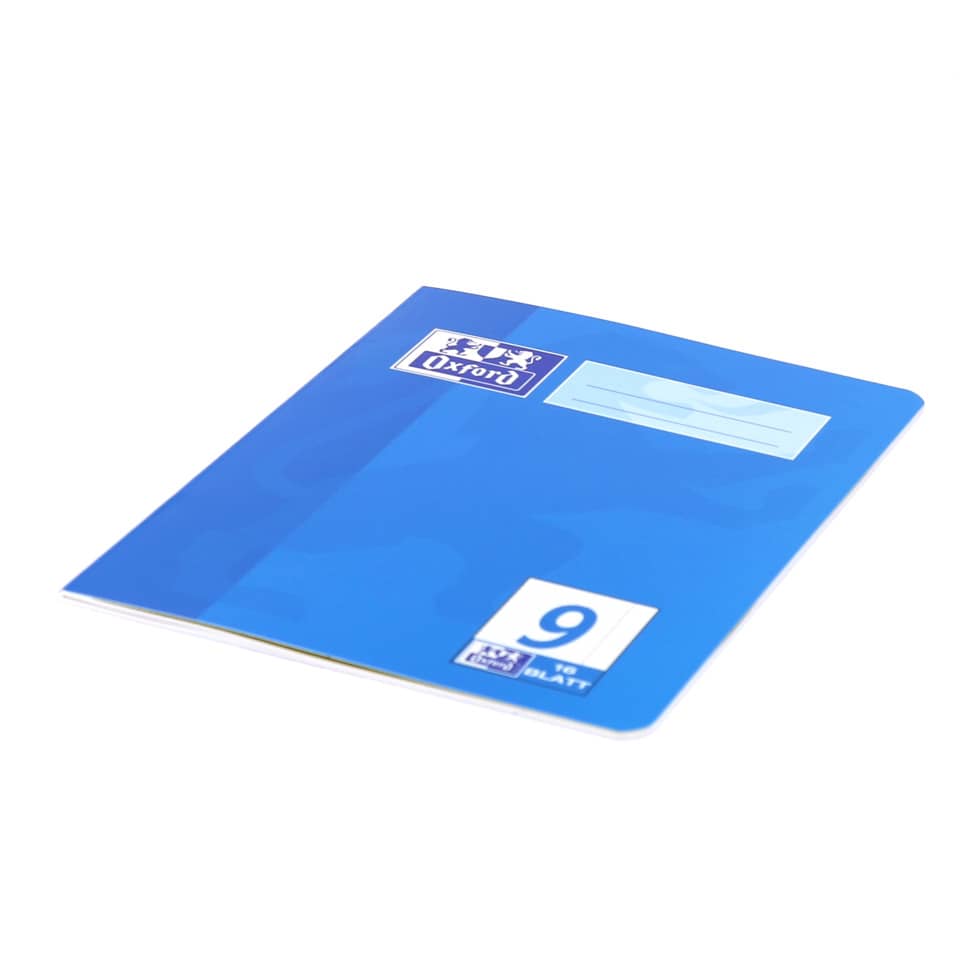 Heft, A5, 90g/m², 16 Blatt, Lin.9, liniert mit Rand OXFORD 100050371