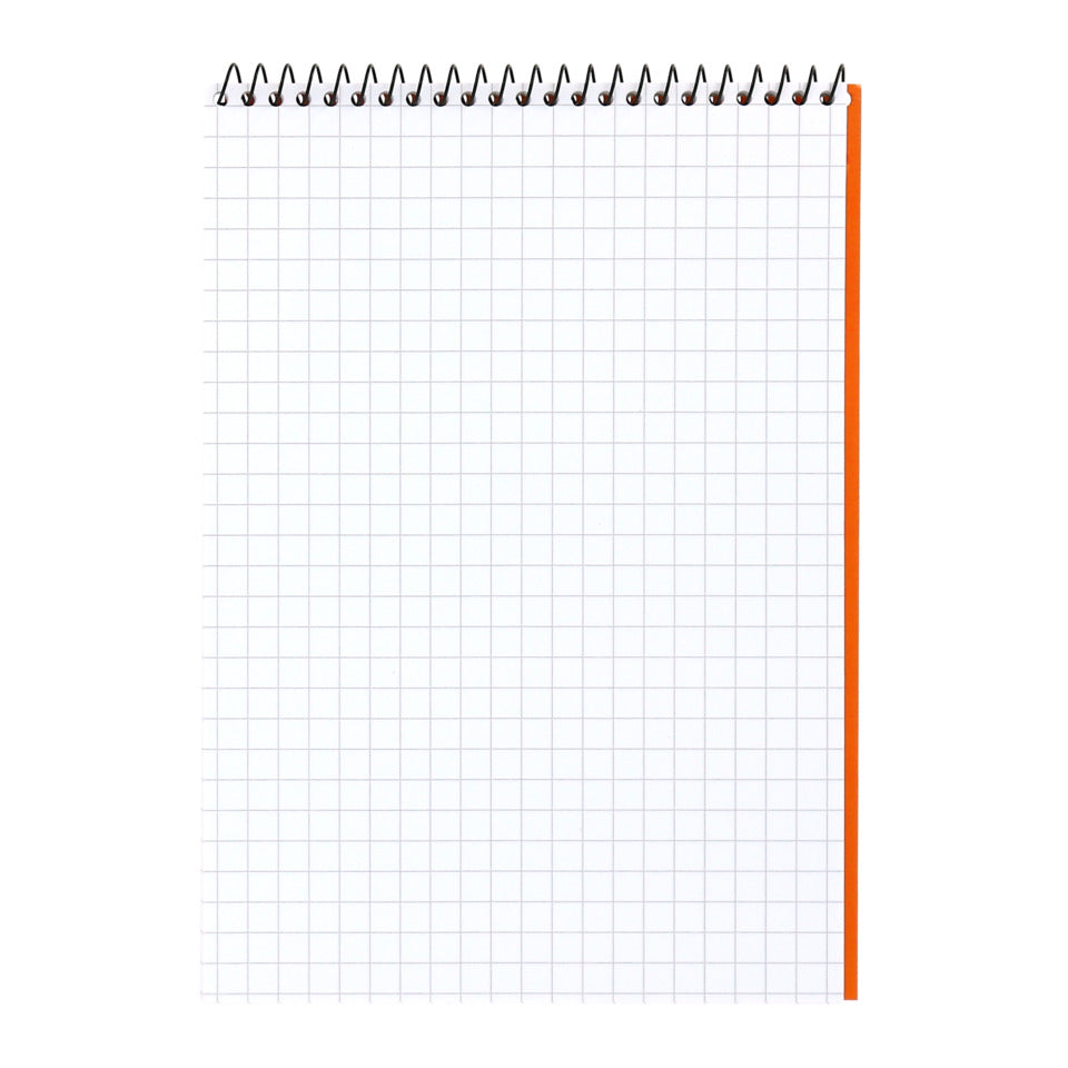 Spiralblock, A5, 40 Blatt, Lin.7, kariert, orange OXFORD 100050389 OXFORD 100050389  7mm kar.