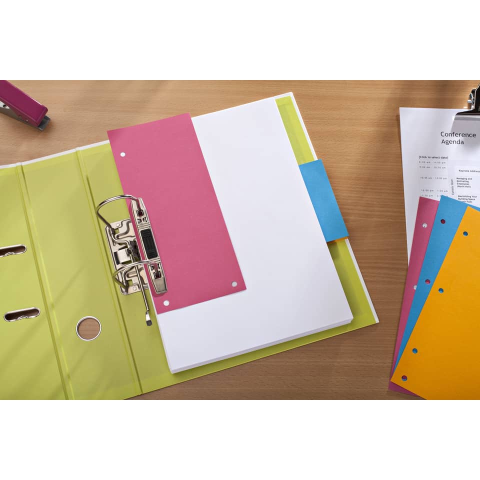 Trennblatt Duo, 160g/m², 60 Stück, orange OXFORD 400014013 OXFORD 400014013 160g