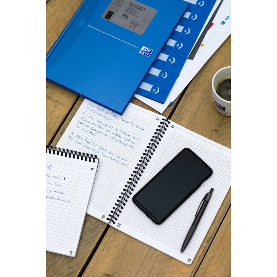 Notizblock Office Essentials, 12,5x20cm, sortiert OXFORD 400055727 OXFORD 400055727 12,5x20 cm