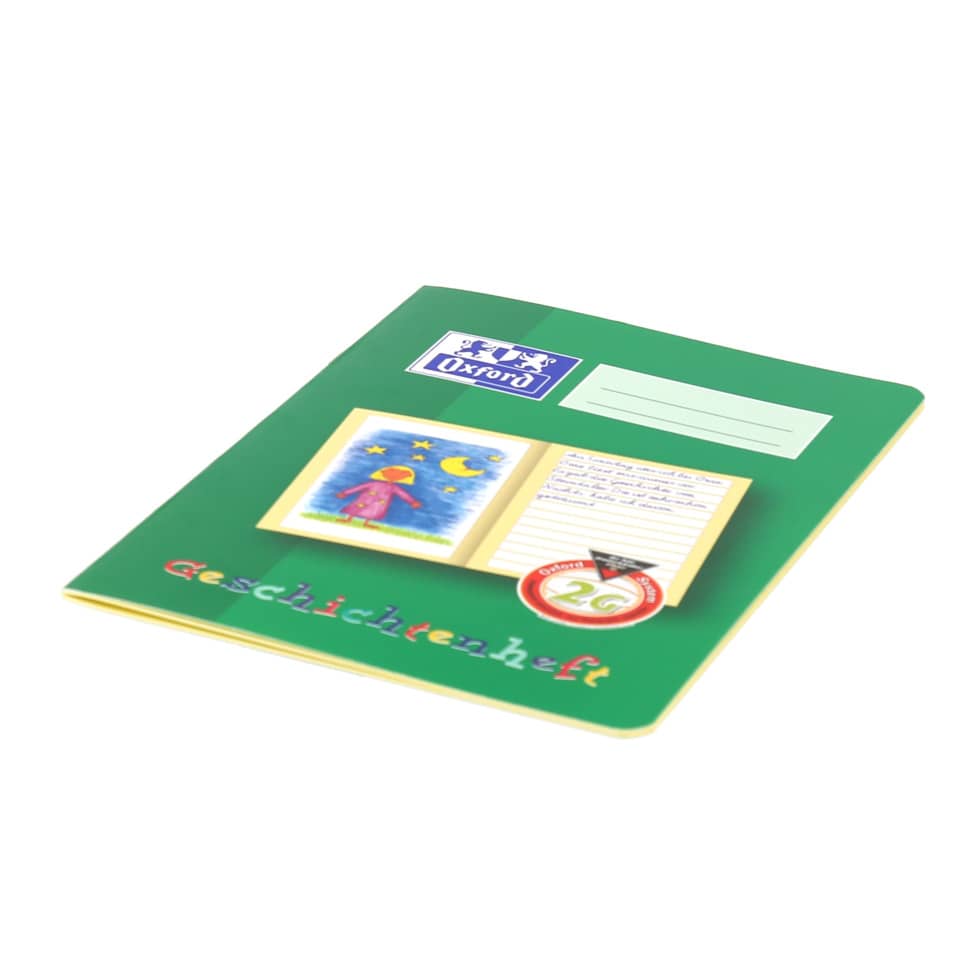 Geschichtenheft, A5 hoch, 16 Blatt, Lin.2G OXFORD 100050104 OXFORD 100050104  Unl/Umr. P