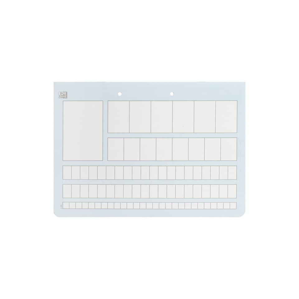 Zahlenlernheft, A4 quer, 16 Blatt, Lin.ZL OXFORD 100050304 OXFORD 100050304 Spurzahlen