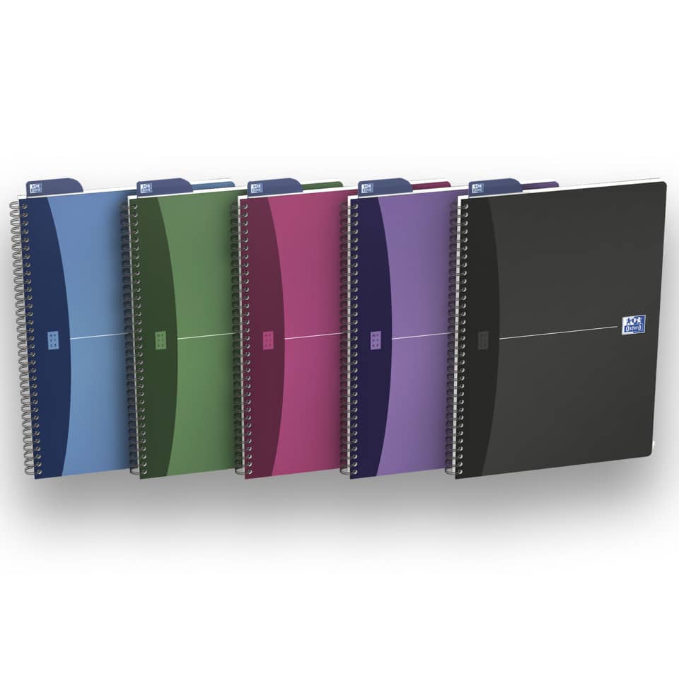 Spiralbuch Office Urban Mix, A4, 90 Blatt, kariert OXFORD 100101421 OXFORD 100101421 Office ECF