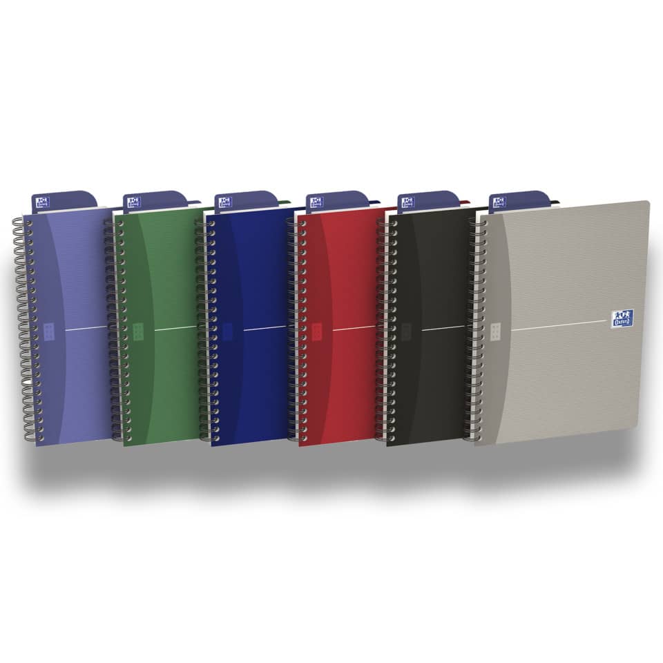 Spiralbuch Office Essentials, A5, 90 Blatt, kariert OXFORD 100102938