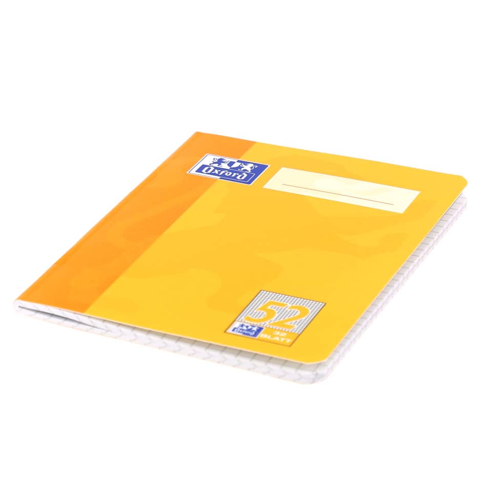 Oktavheft, A6, 90g/m², 32 Blatt, Lin.52, kariert, sortiert OXFORD 100050397 OXFORD 100050397 Lineatur 52