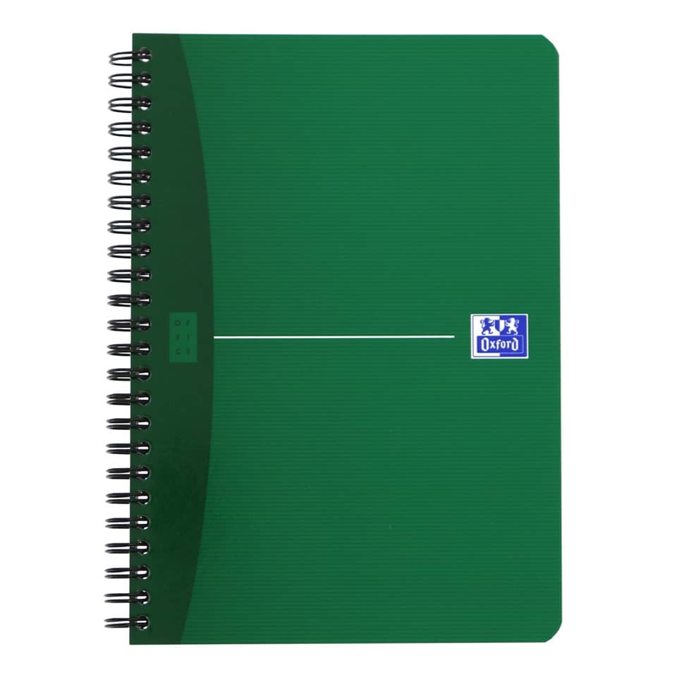 Spiralbuch Office Essentials, A5, 90 Blatt, kariert OXFORD 100102938
