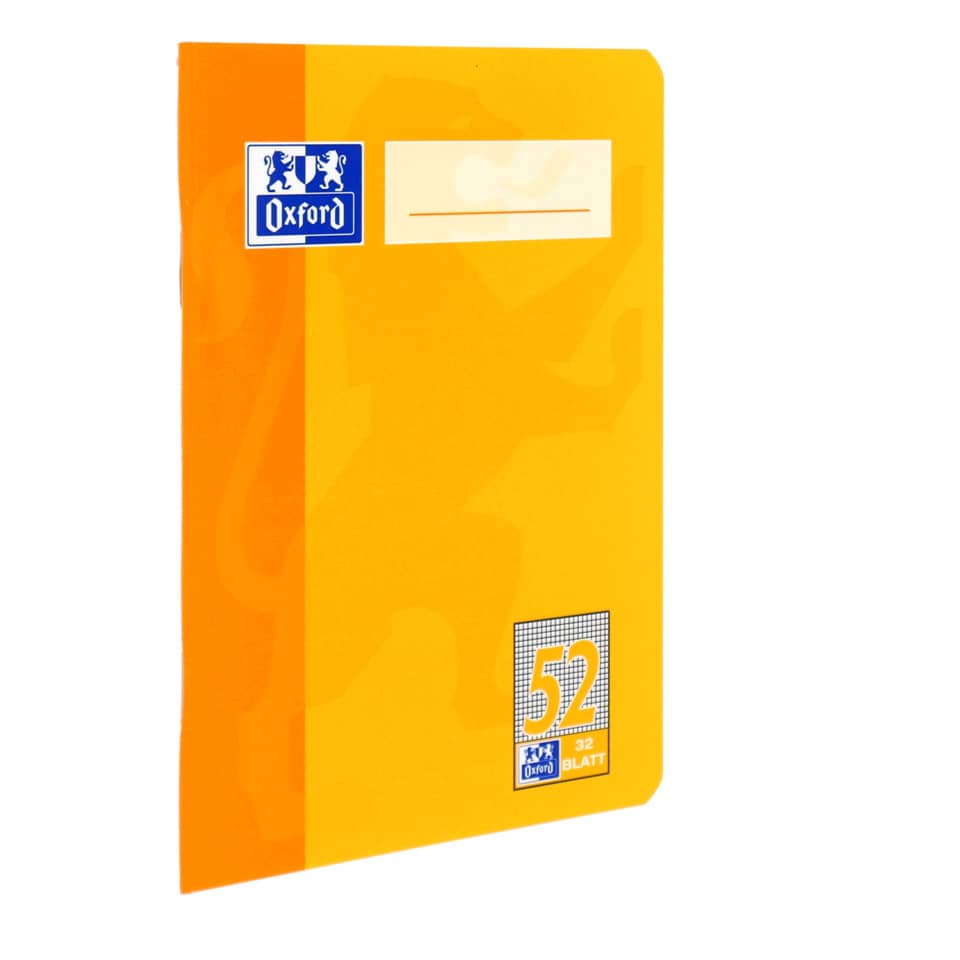 Oktavheft, A6, 90g/m², 32 Blatt, Lin.52, kariert, sortiert OXFORD 100050397 OXFORD 100050397 Lineatur 52
