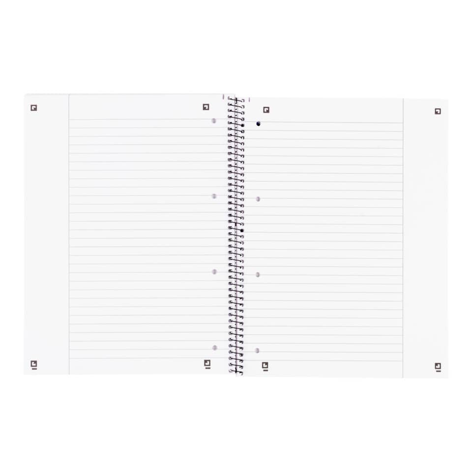 Collegeblock, A4+, 80 Blatt, Lin.25, liniert, pflaume OXFORD 100050355 OXFORD 100050355 OptikPaper