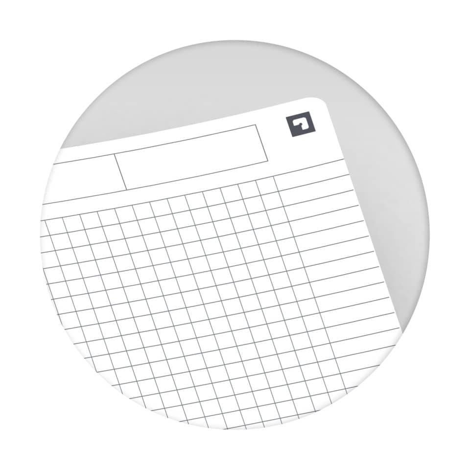 Spiralbuch Office Essentials, A5, 90 Blatt, kariert OXFORD 100102938