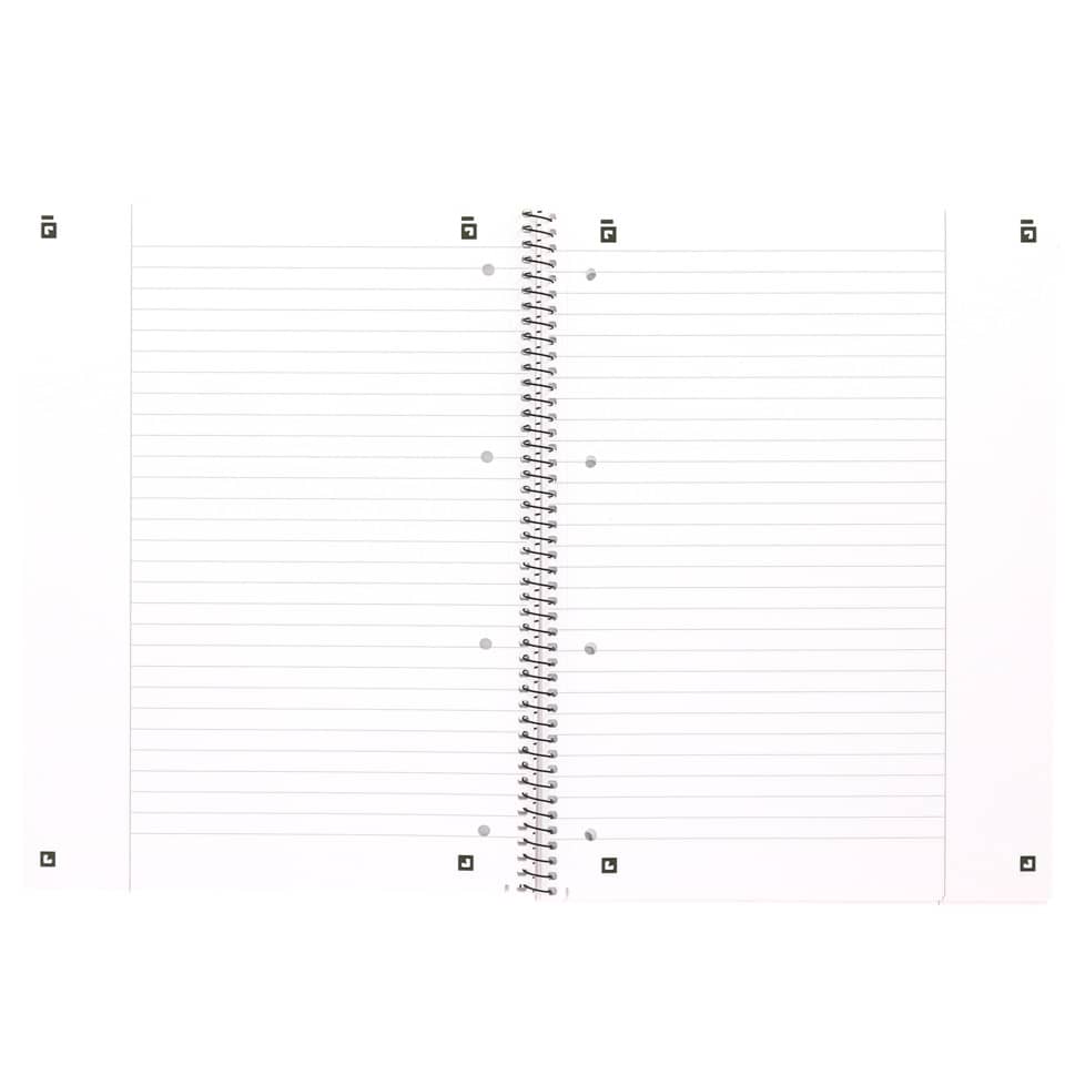 Collegeblock, A4+, 80 Blatt, Lin.25, liniert, pflaume OXFORD 100050355 OXFORD 100050355 OptikPaper