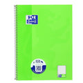 Collegeblock, A4+, 80 Blatt, Lin.21, liniert, grün OXFORD 100050357 OXFORD 100050357 OptikPaper