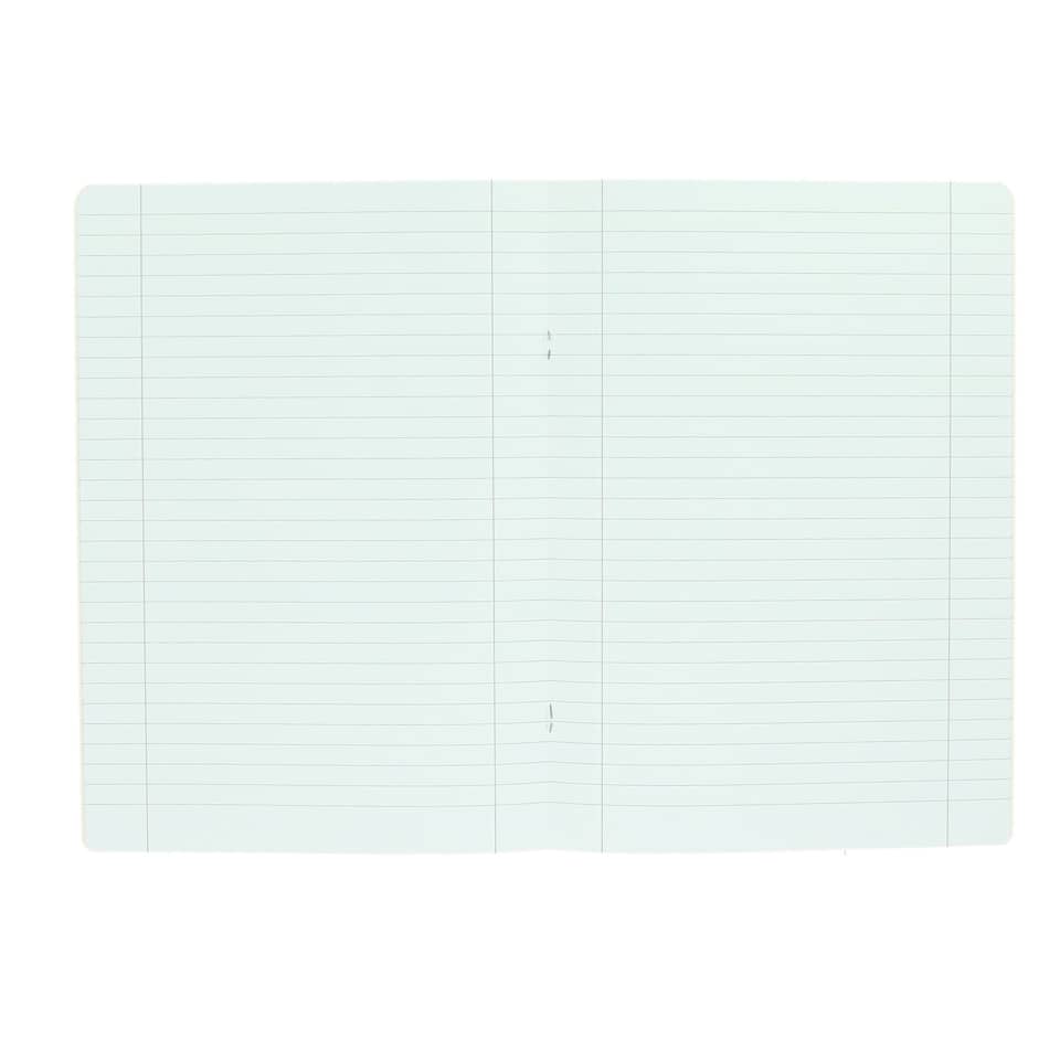 Heft Touch, A4, 90g/m², 16 Blatt, Lin.27, liniert mit Doppelrand, koralle OXFORD 400104444