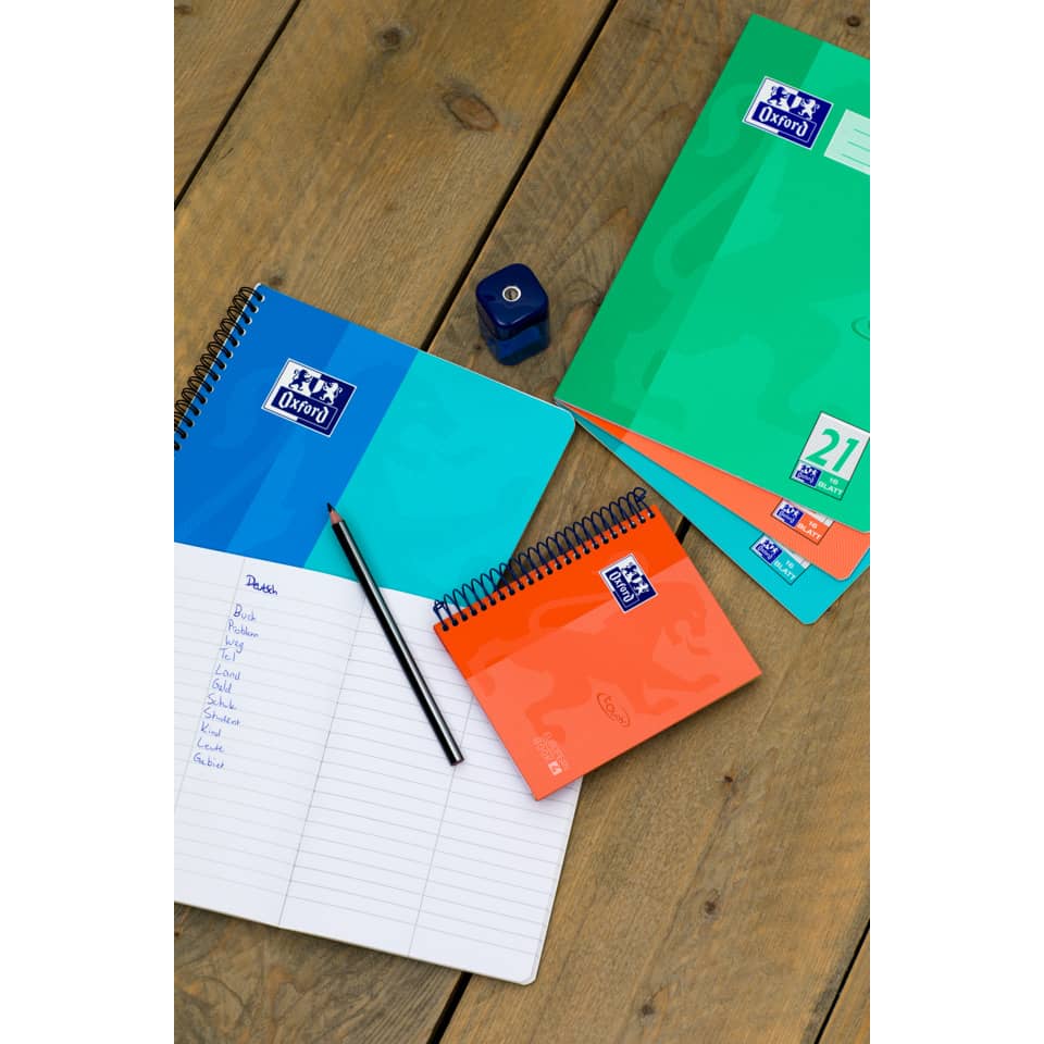 Collegeblock Touch, B5, 80 Blatt, kariert, schwarz OXFORD 400121613 OXFORD 400121613 Touch