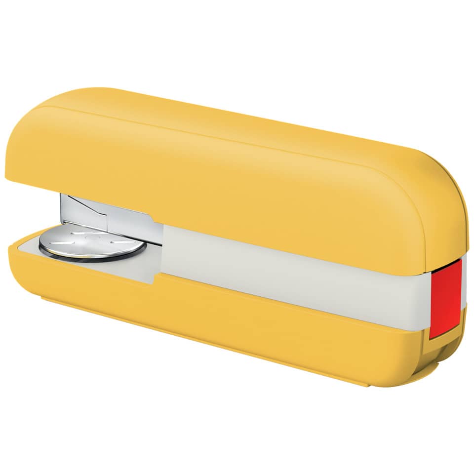 Heftgerät Cosy, 30 Blatt, Einlegetiefe 45 mm, gelb LEITZ 5567-00-19