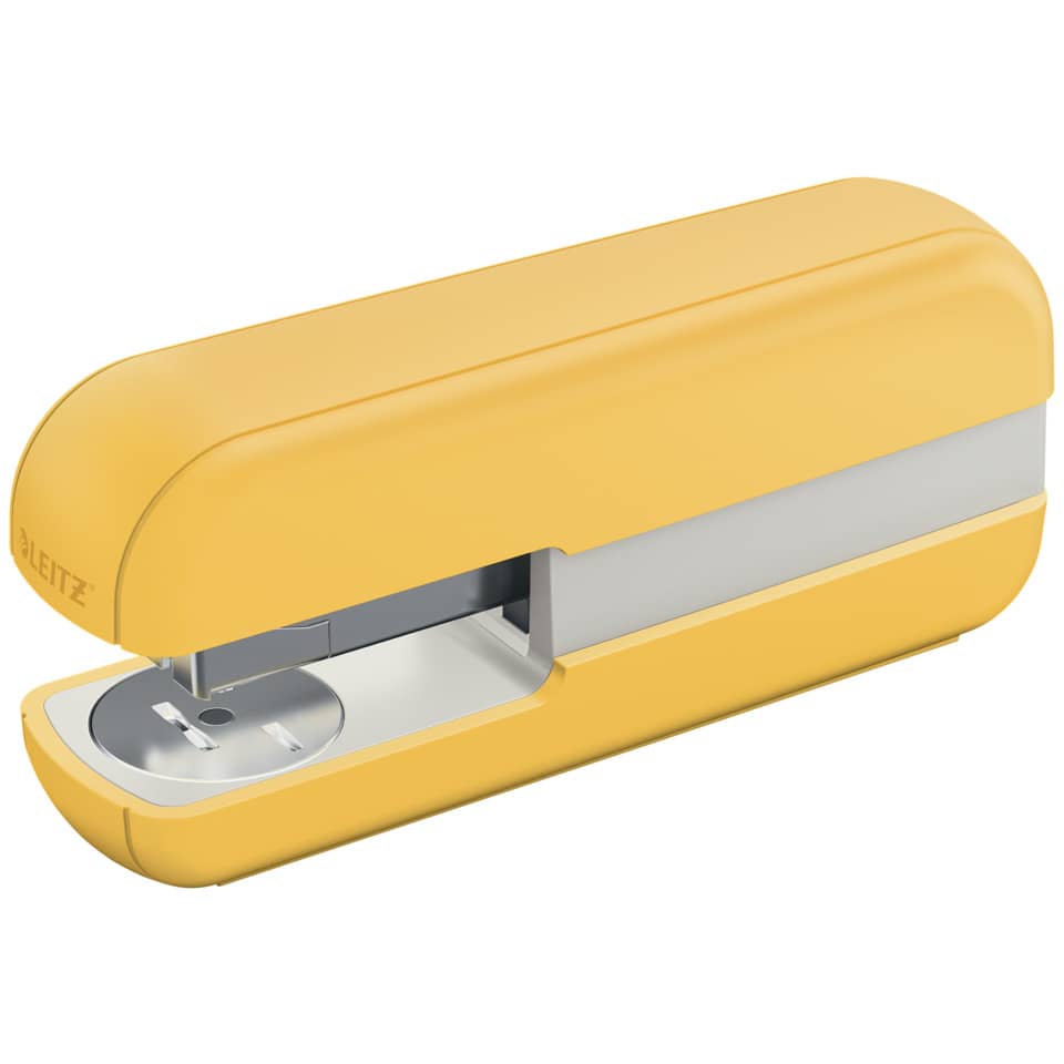 Heftgerät Cosy, 30 Blatt, Einlegetiefe 45 mm, gelb LEITZ 5567-00-19
