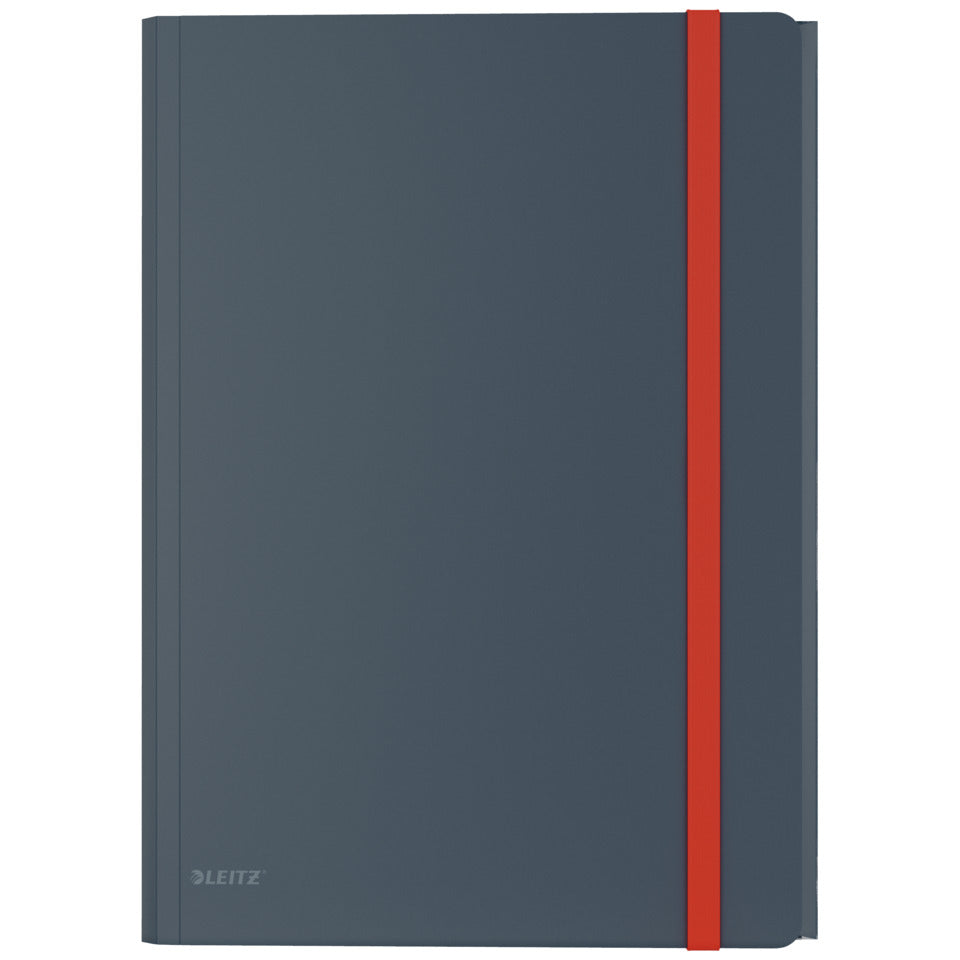 Eckspannermappe Cosy, A4, PP, mit Tasche, grau LEITZ 4619-00-89 LEITZ 4619-00-89 PP