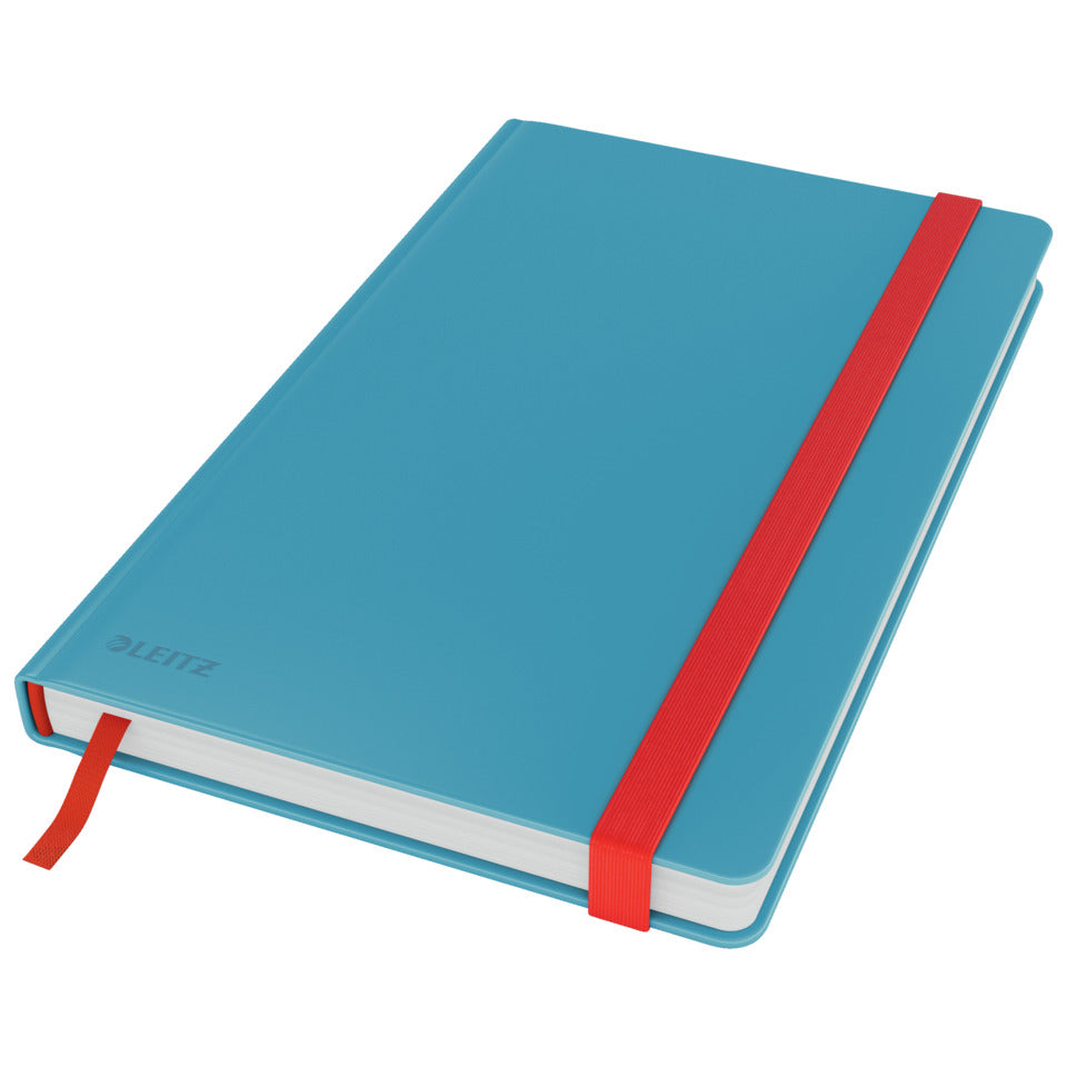 Notizbuch Cosy, fester Einband, A5, kariert, blau LEITZ 4454-00-61