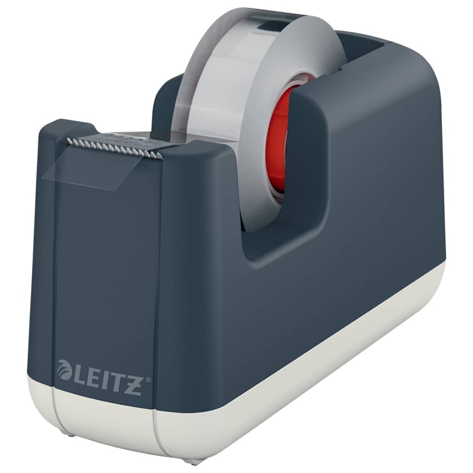Klebeband-Tischabroller Cosy, ABS-Kunststoff, grau LEITZ 5367-00-89