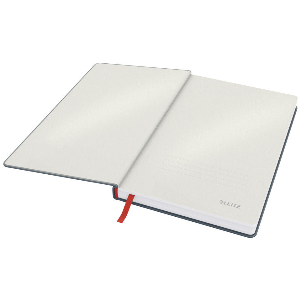 Notizbuch Cosy, fester Einband, A5, kariert, grau LEITZ 4454-00-89