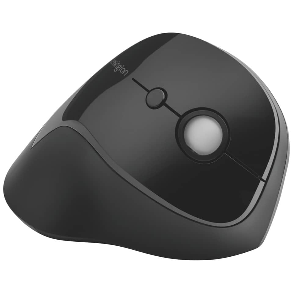 Maus Pro Fit Ergo - Rechtshänder, 5 Tasten, 1600dpi, kabellos, schwarz KENSINGTON K75501EU KENSINGTON K75501EU Pro Fit Ergo