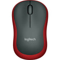 Maus M185 Wireless Optisch schwarz/rot