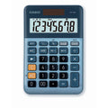 Tischrechner, Währungsumrechnung, 8-stellig, edle Alumimium-Front CASIO MS-80E CASIO MS-80E Solar/Batterie 103x147x29mm