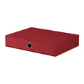 Schubladenbox Soho, A4, 4er, rot RÖSSLER 1524452360