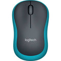 Maus M185 Wireless Optisch schwarz/blau